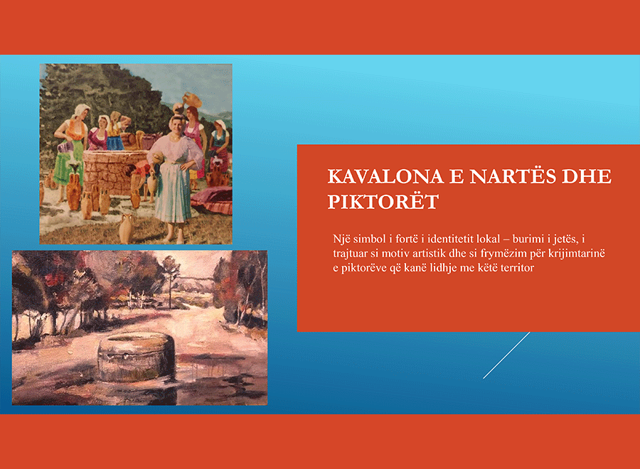 Narta nëpërmjet pikturës